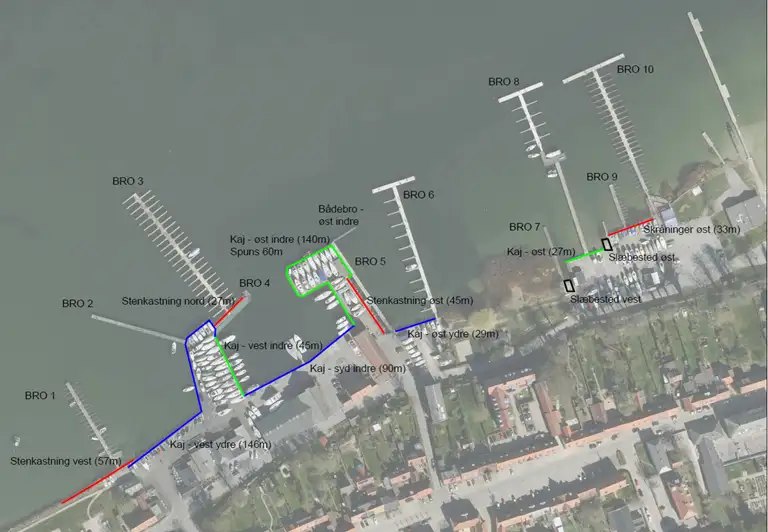 Foto af Pr&aelig;st&oslash; Havn